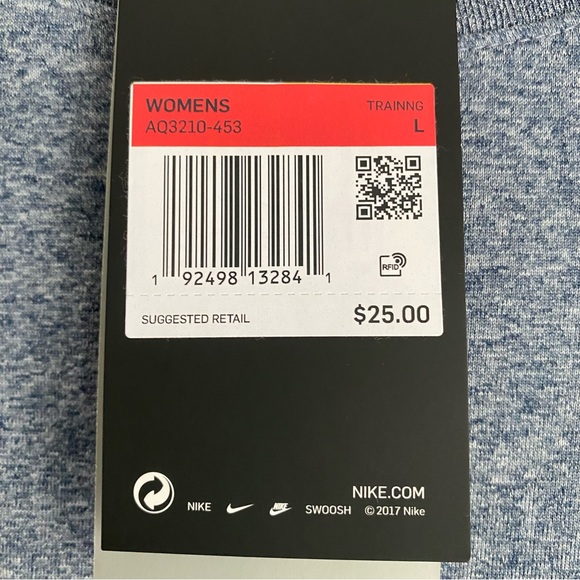 Nike Dri-Fit Blue Workout T-Shirt - Size Large NWT - Picture 5 of 13